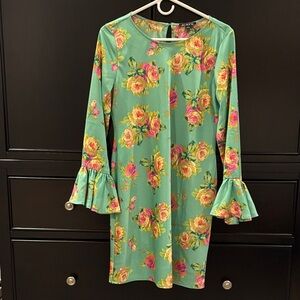 J. Crew Multicolor Floral Dress